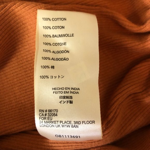 Free People Cross Country Bohemian Top Sienna Size Medium - Picture 9 of 11